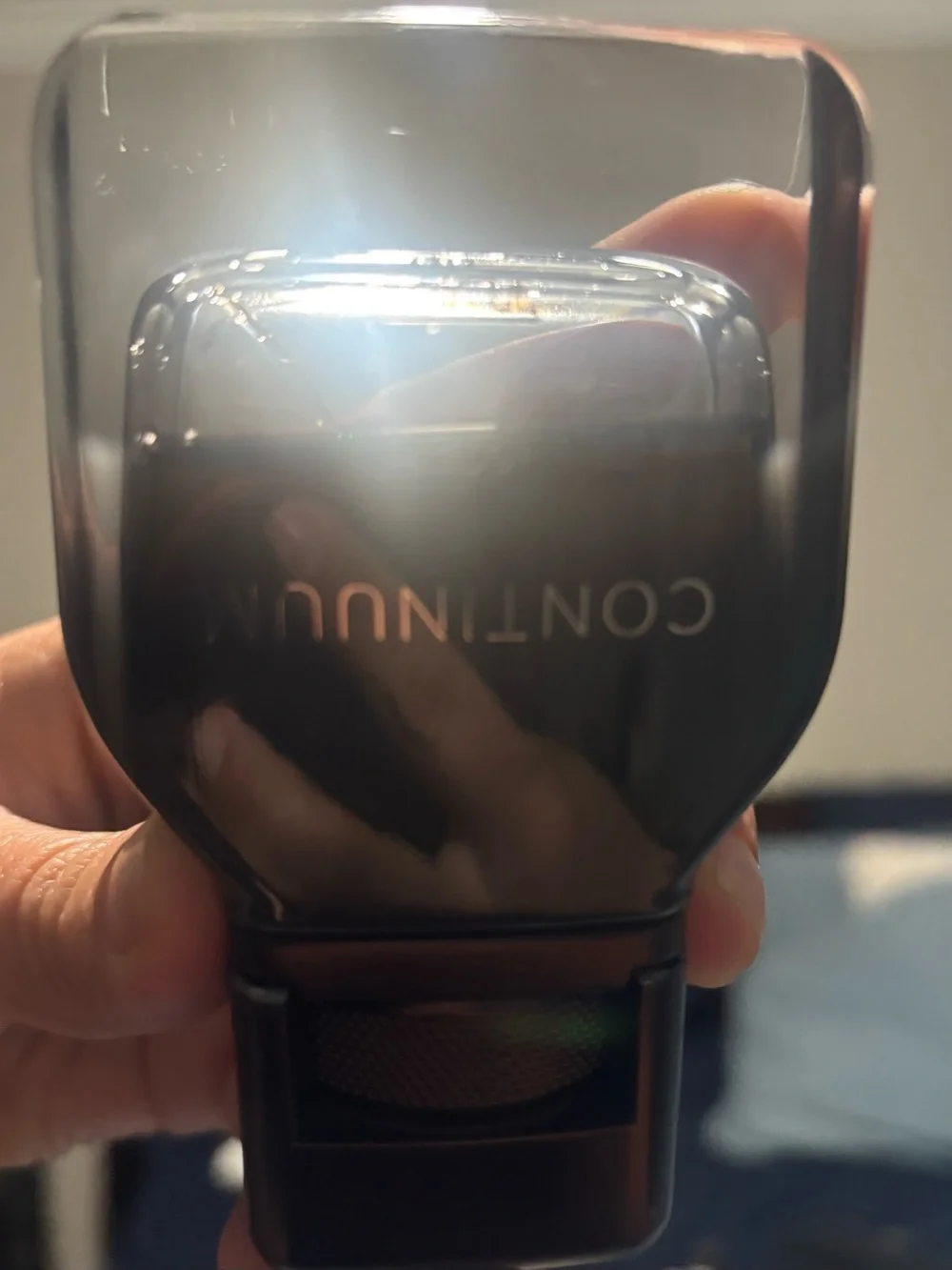 Tumi Continuum 12:00 GMT Men's Fragrance — Brown and Silver Accents
